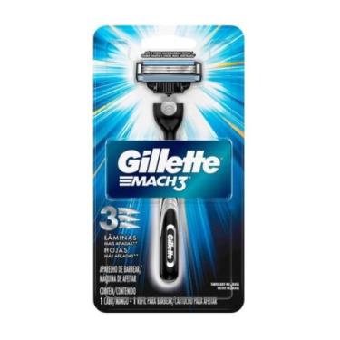 Imagem de Gillette Mach 3 Aparelho de Barbear Com 1 Unidade
