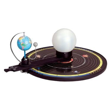 Imagem de Planetário em Madeira com Polias Sistema Solar Brinquedo Educativo Sonho de Criança