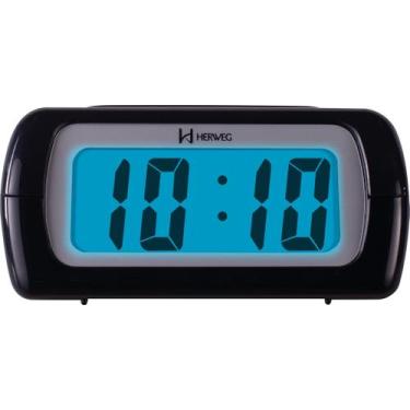 Imagem de Relógio despertador HERWEG 2981-034 preto