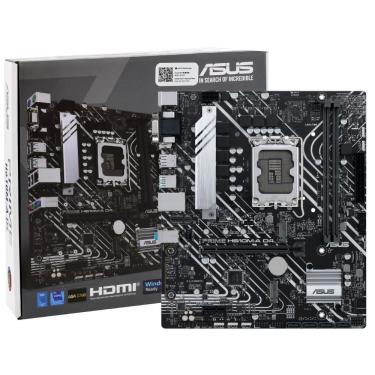 Imagem de Placa Mãe Asus Prime H610M-A D4 com Socket LGA 1700 e DDR4 para Uso Profissional e Pessoal - Asus