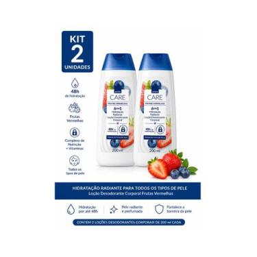 Imagem de Kit 2 Avon - Care Hidratante Corporal Frutas Vermelhas - 200ml