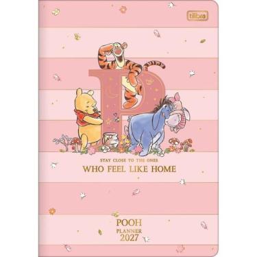 Imagem de Planner Grampeado 178 x 254 cm Pooh 90 G 2027 Sortido