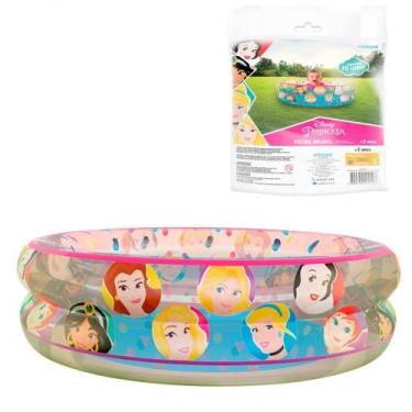 Imagem de Piscina Infantil Inflável Princesas 70 Litros + 50 Bolinhas - ETILUX