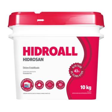 Imagem de Cloro Granulado Hidrosan 10kg HidroAll