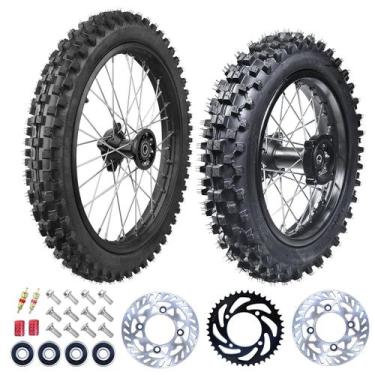 Imagem de Aro para Moto Off-Road RUIQIMOTO 3.00-14 2.75-17 Alumínio