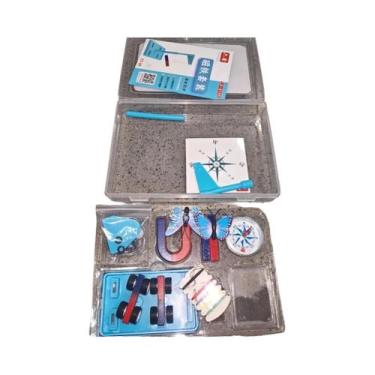 Imagem de Kit Educacional De Magnetismo Para Crianças Com Ímãs Em Forma De Barra