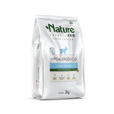 Imagem de Ração Nature Fórmula Pro Cães Adultos Hipoalergênico - 2kg - Nature Fo