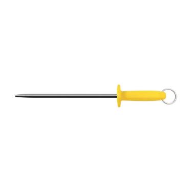 Imagem de Chaira Lisa Profissional Master Alinhamento de Fio Aço Carbono e Polipropileno Amarelo Tramontina 30CM