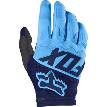 Imagem de Luvas de motocicleta MotoX para adultos Fox Racing Dirtpaw Race – Azul-marinho, Azul marino, Small
