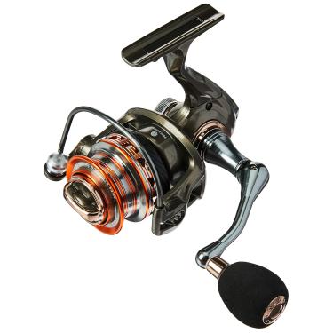 Imagem de Pesca Brasil Molinete Ocelos 2000 7+1 RB, Relação de Recúo 5.5:1, Drag De 9 kg, Material Em Carretel Em Alumínio, Rolamentos Em Aço E Pinhão Em Latão Maciço, Com Engrenagens Em Zamac De Alto Impacto