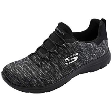 Imagem de Skechers Women's Summits-Quick Getaway Black/Black Sneaker 7.5 W US