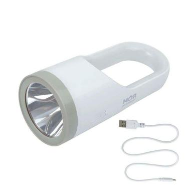 Imagem de Lanterna Led Branca 160 Lumens Recarregável USB - Mor