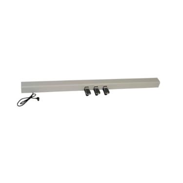 Imagem de Pedal Triplo KPD-70-WH para Piano Digital FP-30-WH Branco Roland