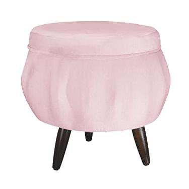 Imagem de Puff Pétala Apoio para Pés Suede - Várias Cores - Ds Estofados