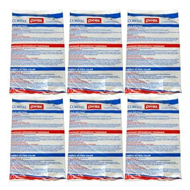 Imagem de Pyrex Pacote com 6 unidades portáteis para freezer ou micro-ondas