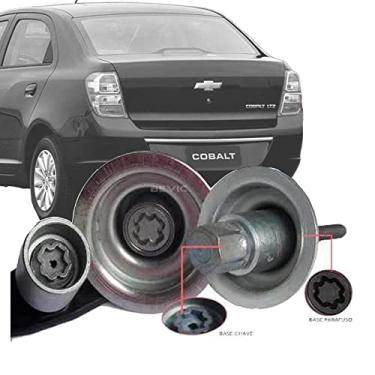 Imagem de Trava Antifurto Anti Roubo Estepe Chevrolet Cobalt Sparelock Com Mais de 10.000 Segredos