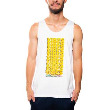 Imagem de Camiseta Regata Mxc Brasil Masculina Estampada Vibes