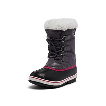 Imagem de SOREL Youth Unisex Little Children's Yoot Pac Nylon Waterproof Boot - Pulse, Black - Size 9