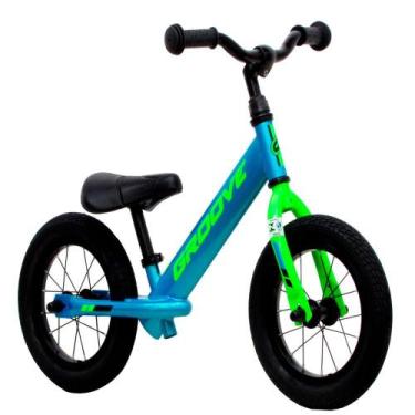 Imagem de Bicicleta Infantil Groove Balance Aro 12 Azul/Verde/Preto - Groove Bik