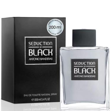 Imagem de Perfume Seduction Black Men Antonio Banderas Eau De Toilette - 200ml -