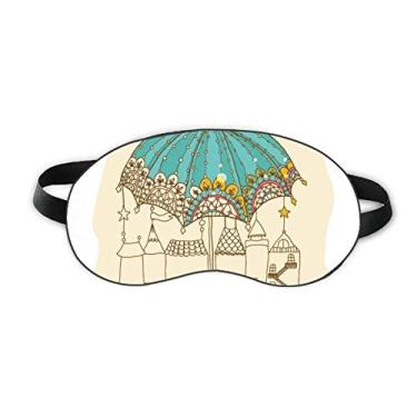 Imagem de Lace Umbrella House Star Rain Sleep Eye Shield Capa macia para sombra noturna
