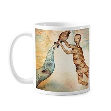 Imagem de Janeiro, fevereiro, aquário, constelação, zodíaco, caneca cerâmica, café, porcelana, louça