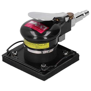 Imagem de Lixadeira Orbital, Lixadeira Compacta de 1000 RPM, 90Psi, 1/4 polegada, 0,38 ㎡/Min de Consumo de ar, Lixadeira de Palma Compacta com Regulador Integrado para Velocidade Livre, Cabo de Borracha para Fibra de Vidro de Metal de Madeira