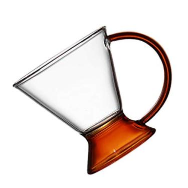 Imagem de 1 Unidade De Sobremesa De Vidro Taças De Sorvete De Vidro Caneca De Vidro Decorativa Xícara De Café Tigelas De Sobremesa De Cristal Pé De Água Âmbar De Pudim