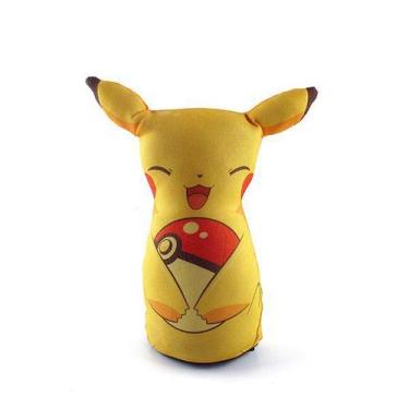 Imagem de Peso De Porta Aparador Trava Decoração Geek Enfeite Pikachu - Fgeek