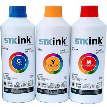 Imagem de Tinta STK GL190 G1100 G1110 G2100 G2110 G3100 G3102 G3110 G3111 G4100 G4110 G4111 G1800 G1900 para Maxx Canon - 3 x 500ml