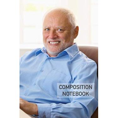 Imagem de Hide The Pain Harold Dank Meme Notebook: Lined Black and White Journal / Notebook 6x9inch, 100 pages