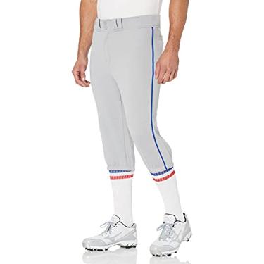 Imagem de (XX-Large, Grey/royal) - Easton Men's PRO Plus Piped Knicker