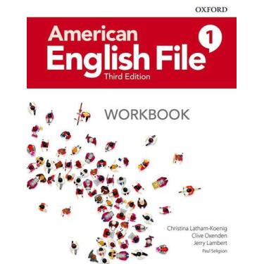 Imagem de American English File 1 - Workbook - Third Edition - Oxford University