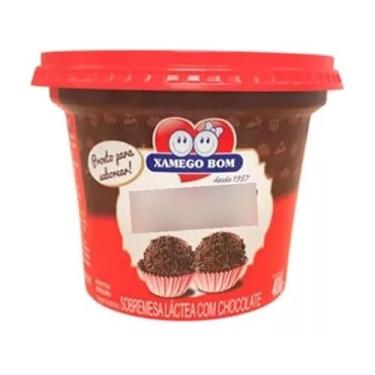 Imagem de Massa De Brigadeiro Chocolate Xamego Bom 400gr