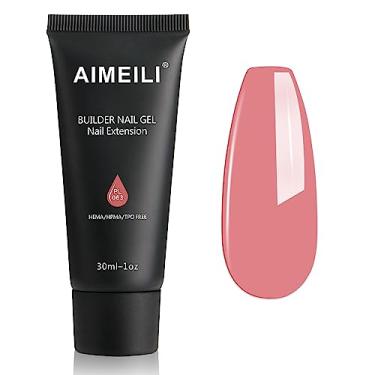 Imagem de AIMEILI Clear Quick Builder Gel 30 ml 28.3 g Ferramenta de extensão de unhas Poly Nail Gel - 063
