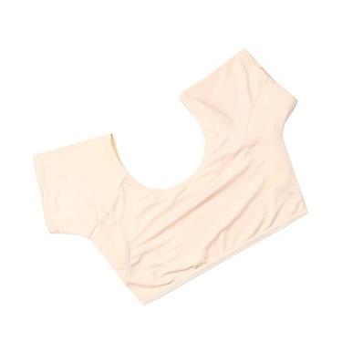 Imagem de Healvian almofadas de suor nas axilas ceroula macacão de body colete de treino blusas para mulheres de negócios moletom masculino colete protetor absorvente de suor colete cueca