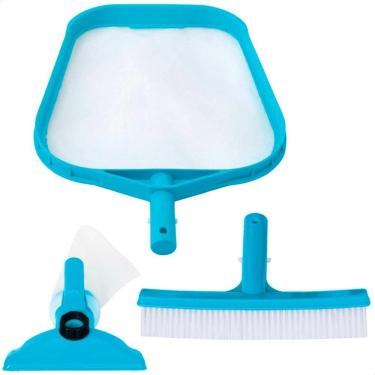 Imagem de Kit Acessório para Limpeza Aspiração Manutenção Piscina Intex