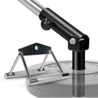 Imagem de Yes4All Poste de placa de fileira em T Landmine – Serve em barras olímpicas de 5 cm – Rotação completa de 360° e fácil de instalar