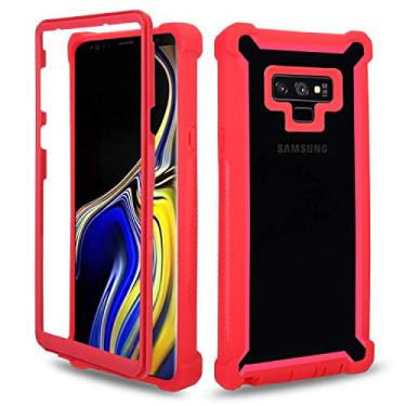 Imagem de Asuwish Capa de celular para Samsung Galaxy Note 9, à prova de choque, rígida, à prova de queda, proteção de corpo inteiro, resistente, híbrida, camada dupla, acessórios Galaxies Note9 Gaxaly Glaxay