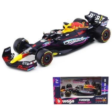 Imagem de Bburago 1/43 - Red Bull Racing RB19 - Winner Miami F1 GP 2023 Collection | #11Checo Perez