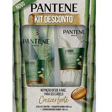 Imagem de Kit Pantene Bambu Shampoo 400ml + Condicionador 150ml
