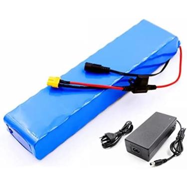 Imagem de E-bike bateria 48v 20ah 18650 bateria de íon de lítio 13s2p kit de conversão de bicicleta 1000w e 54.6v 2a carregador + e-bike