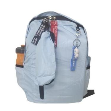 Imagem de Mochila Escolar Feminina Kit Estojo Chaveiro C/ Bolsos-Feminino