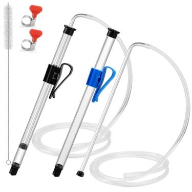 Imagem de Hgkeke Bomba de sifão automática, garrafa de cerveja, sifão, vinho, sifão de vinho, kit de sifão regular, bomba de transferência para jarros de galão, vinho, cerveja, hidromel, ou kombucha com