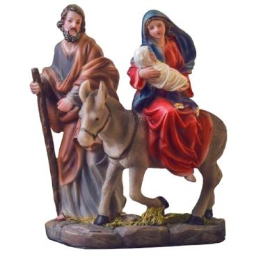 Imagem de Sacro, Imagem Nossa senhora Do Desterro 18cm Resina Importada