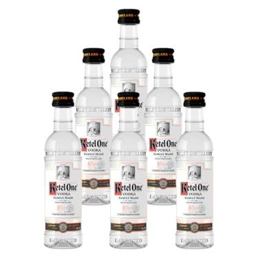 Imagem de Miniatura Vodka Ketel One Garrafa 50ml 6 Unidades