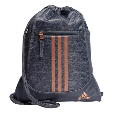 Imagem de Mochila Adidas Alliance II, Jersey Onix Grey/Rose Gold, Tamanho Único