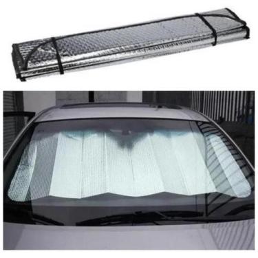 Imagem de Protetor Solar Parabrisas Quebra Sol Painel Carro 129 X 60Cm - Wellmix