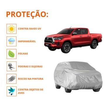 Imagem de Capa Para Cobrir Carro Toyota Hillux Proteção Impermeável - Mosaner St
