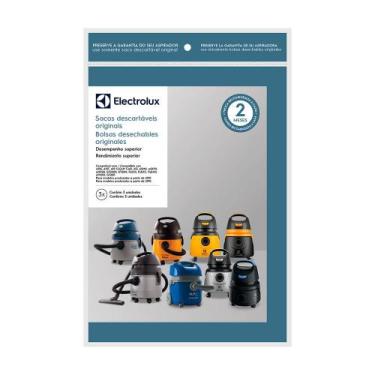 Imagem de Saco Original Electrolux A10 / Flex CSE10 Kit 3 Und